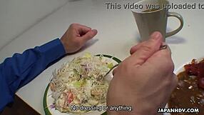 Japanese Housewife Miwa Nishiki Next Door Gives Oral Satisfaction