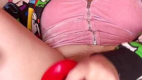 Tease with huge dildo or resist temptation