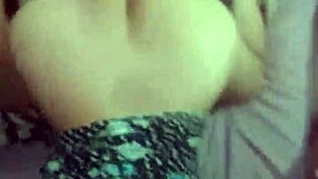 pov bending over in floral dress for intense doggystyle fucking