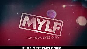 Blonde big ass milf amber chase caught shoplifting, fucked by guard for freedom