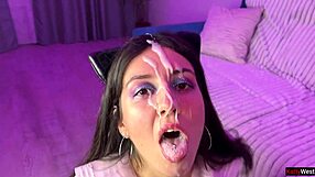 cum on face compilation