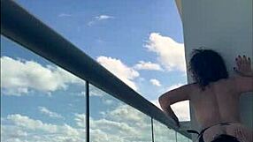 Brunette Milf Uses Strapon On Mexican Girl In Cancun Lesbian Sex