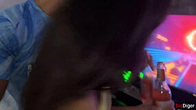 Wife humiliates cuckold husband fucks friends at home party