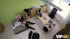 Vip4k Agent Calls Lussy Sweet For A Meeting But She Fucks Him At The Office