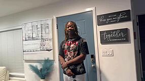 the delivery guy gets into a sticky situation with a horny customer who finds him attractive