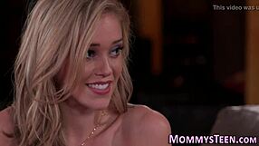 Horny Teen 18+ Getting Oral From Mature Milf