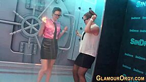 Glam Sluts Suck Schlongs Hard