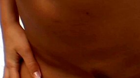 Nice Babe Blow Job with Natural Tits and Masturbation.