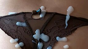 I get filmed pulling down my jeans for big cumshots on my ass