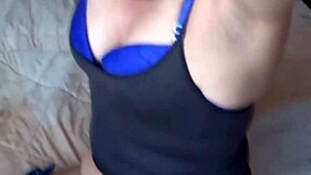 Stepmother gets fondled and masturbates while dressing, so naughty.