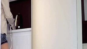 teen stuffs her wet pussy with dildos