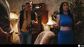 Is This French Brunette's Nipples Being Sucked While Bound Too Intense?