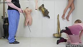 wacky teen 18+ie was brought in asshole asylum for awkward treatment