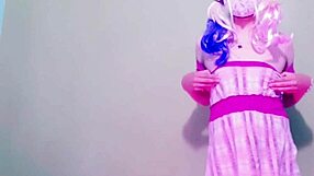 Trans maddy diamond eats candies with fat ass!