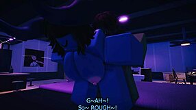 goblin gets seduced by a slutty elf in roblox rp feat ranoya1