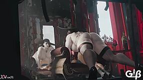 jill encounters dimitresku in resident evil 8