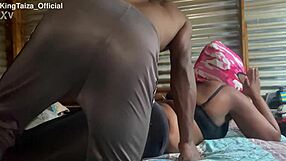 Kingtaiza Official - Fat Booty Ebony Receives Deep Massage and Intense Fucking - Jan 24 2025