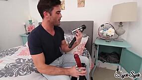 Stunning Busty Cougar Sara Jay Licking And Fucking Wet Pussy