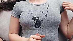 What if my girlfriend sees this cum on my shirt?