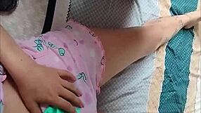 i seduce my stepdaughter in her pajamas, ending up groping her all over.