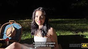 Chloe Heart seduced and fucked in public before her boyfriend