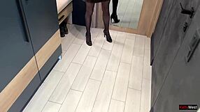 cheating on wife with escort katty on business trip, cum inside without condom