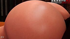 Fortnite Bigass Girl Getting Bbc In Anal 3some! Intense Action!