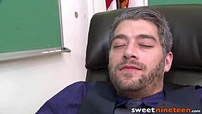 18yo Blonde Carmen Callaway Fucking Hard for Facial Cumshot