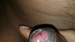 horny cock cum on close up