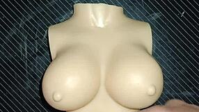 Me hago una paja rusa con las pequeñas tetas de dolly