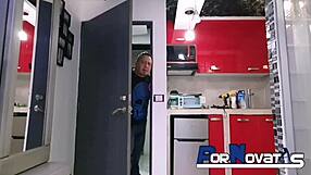 Watch this Mexican father breaking her ass!