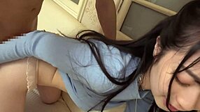 Pov sex with cute JD girl in short skirt