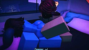 goblin gets seduced by a slutty elf in roblox rp feat ranoya1