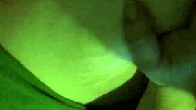 Girlfriend's tits fuck leads to cum in suggestive play