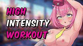 WHAT A THRILLING ASMR WORKOUT SESSION WITH YOUR PERSONAL TRAINER!