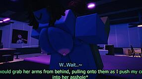 goblin gets seduced by a slutty elf in roblox rp feat ranoya1