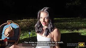 Chloe Heart seduced and fucked in public before her boyfriend