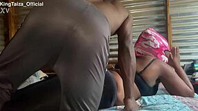 Kingtaiza Official - Fat Booty Ebony Receives Deep Massage and Intense Fucking - Jan 24 2025