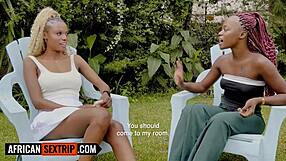 Big booty 18yo ebony pussy railed hard in amateur sex tape