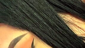 Backstage sex with hot busty latina lingerie model - vertical pov fuck!