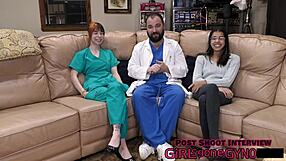 Is the podiatrist perverted? Ditria Rose reveals backstage foot fetish secrets.