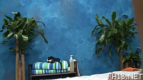 Hot Teen Drilled Hard by Massage Therapist