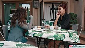 Fucking My Tgirl College Gf in Her Cafe