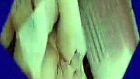 Sexy blonde masturbates wet pussy in bedroom morning orgasm squirt old neighbor enters taboo fingering.