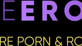 Alexia anders moans deeply for hazel paige, her body trembling after a powerful orgasm.