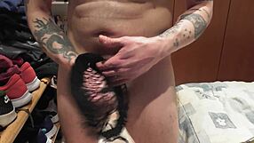 I masturbate using my step mother-in-law's panties