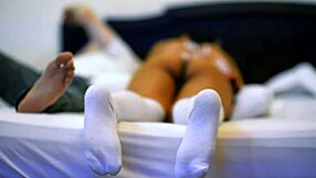 Schoolgirl cheats with brother's friend in motel