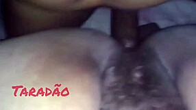 Cumming on hairy pussy