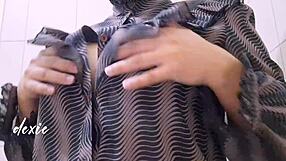 Pinay Chubby Big Tits Office Break Playing Natural Boobs