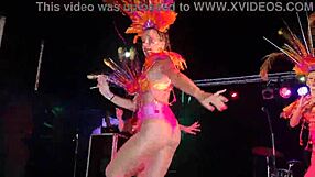 Samb�o 2022 Showcases Ass in Leggings and Nylon